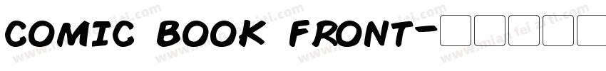 comic book front字体转换